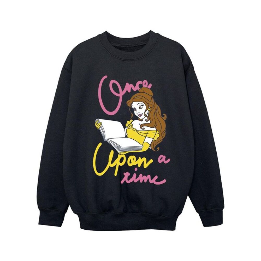 Beauty And The Beast Girls Once Upon A Time Belle Sweatshirt / Black